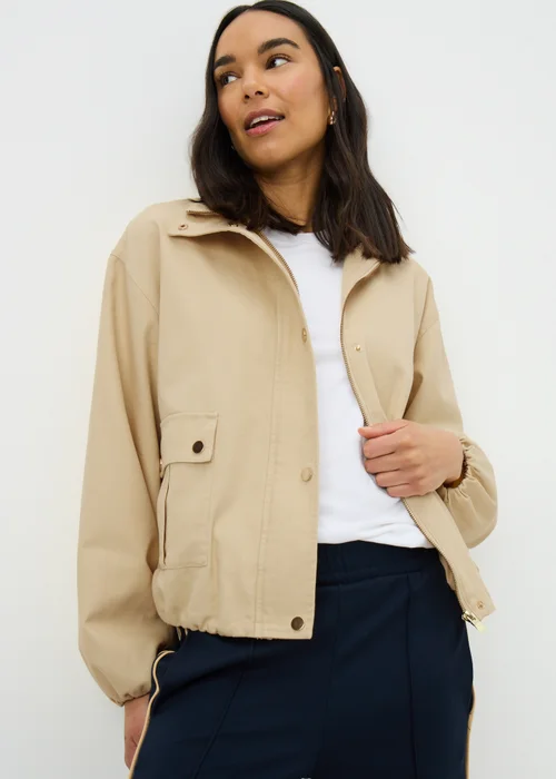 Buttermilk Utility Jacket - Small Image 3