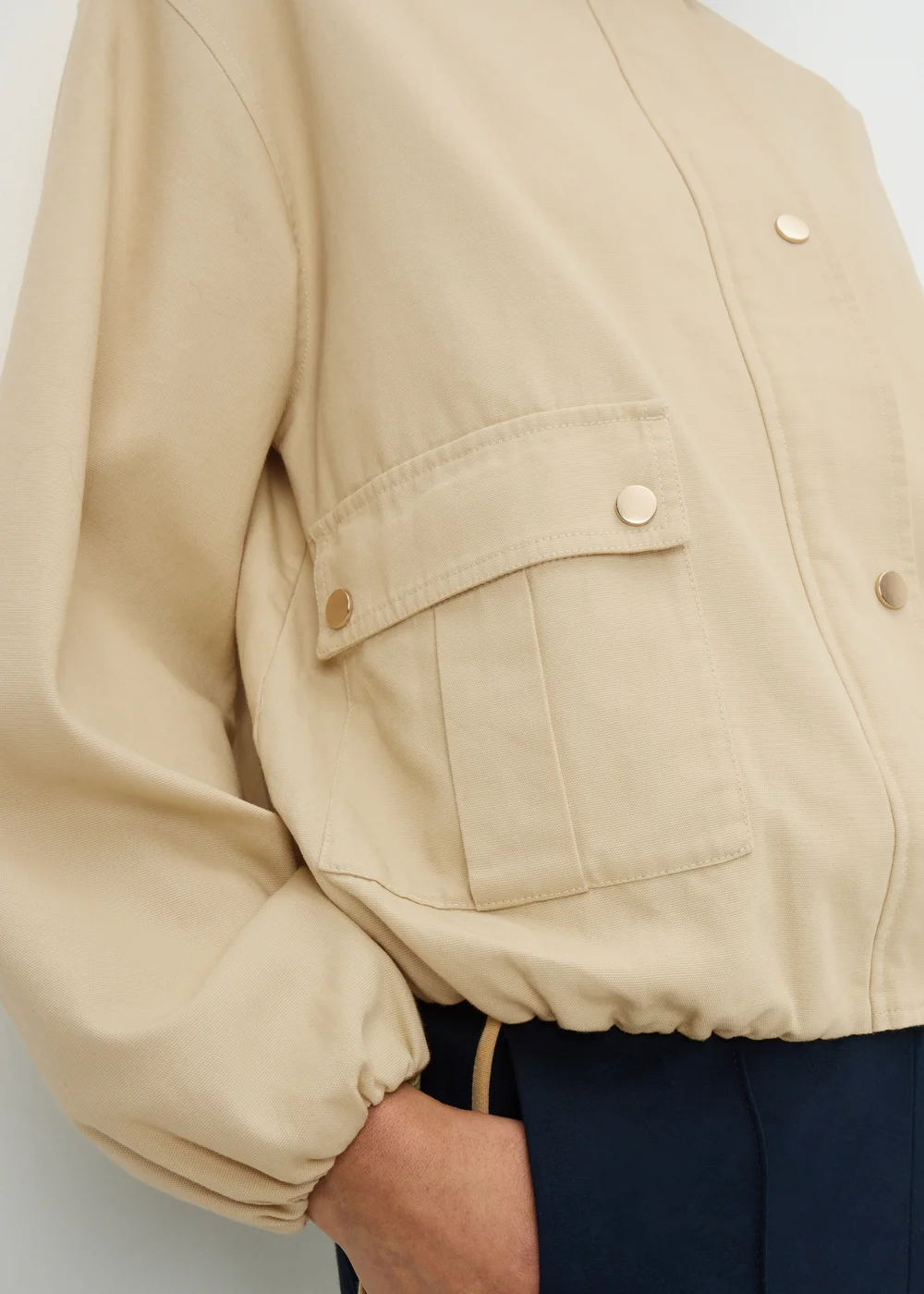 Buttermilk Utility Jacket - Small Image 2