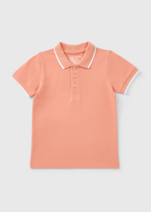 Boys Pink Casual Polo Top (1-7yrs) - 1 to 1 half years Image 1