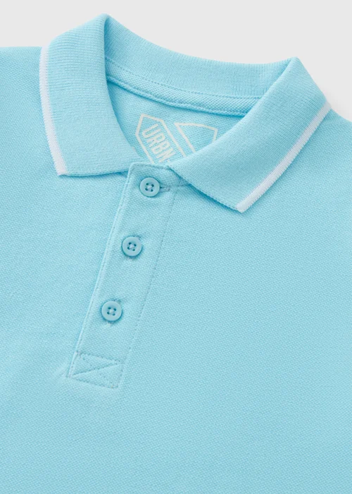 Boys Light Blue Casual Polo Top (1-7yrs) - 1 to 1 half years Image 2