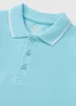 Boys Light Blue Casual Polo Top (1-7yrs) - 1 to 1 half years Image 2