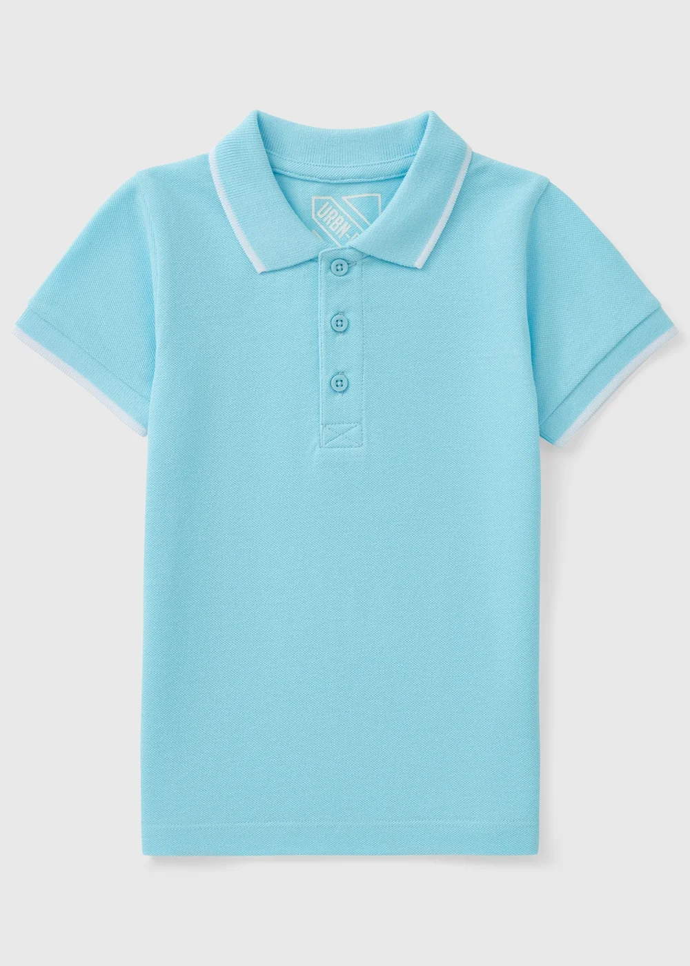 Boys Light Blue Casual Polo Top (1-7yrs) - 1 to 1 half years Image 1
