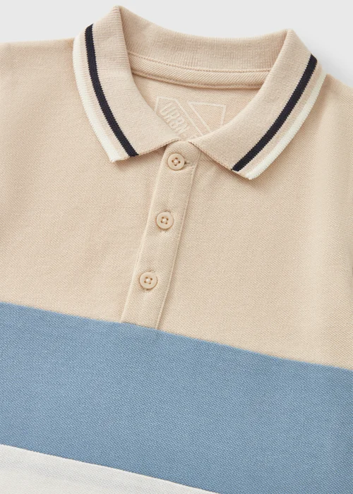 Boys Multicolour Cut & Sew Polo Top (1-7yrs) - 1 to 1 half years Image 2