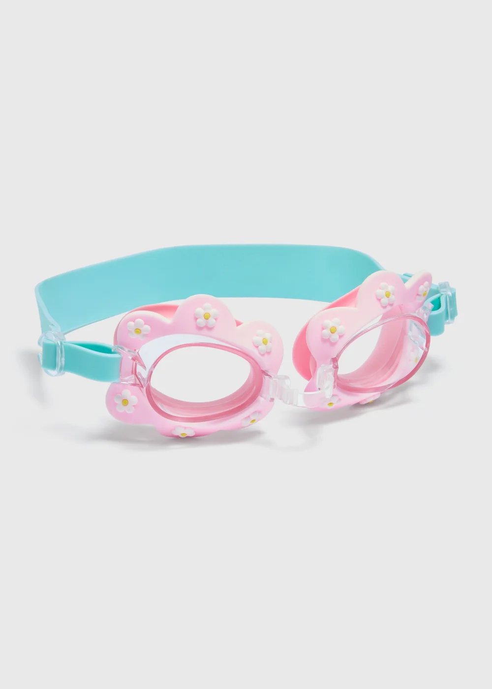 Girls Pink Flower Goggles Image 1