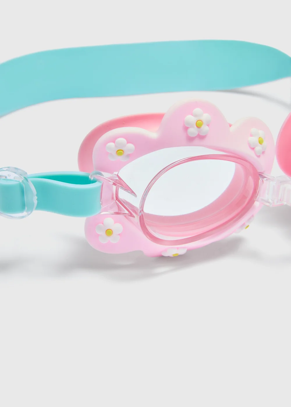 Girls Pink Flower Goggles Image 2