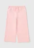 Girls Pink Wide Leg Jogging Bottoms (1-7yrs) - 1 to 1 half years Image 1