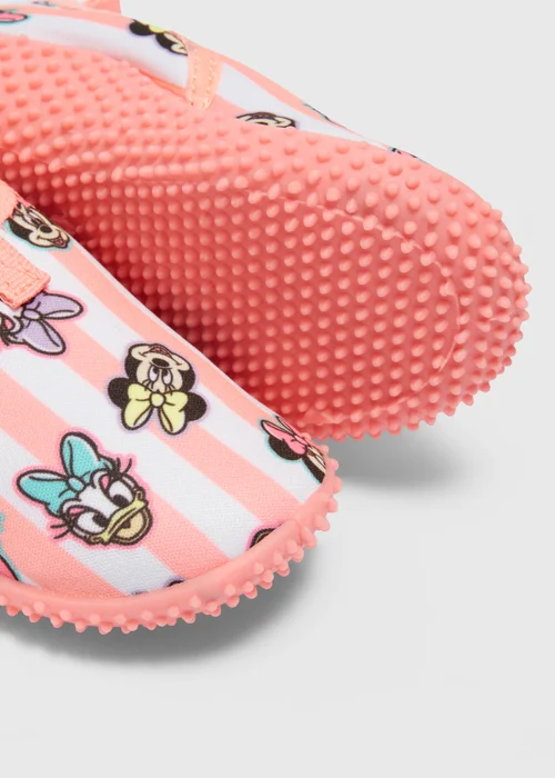 Disney Girls Pink Minnie Mouse Friends Swim Shoes (Younger 4-12) - Size 4 Infants Image 2