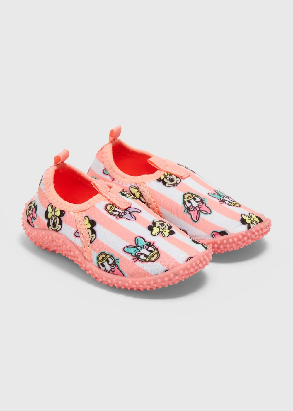Disney Girls Pink Minnie Mouse Friends Swim Shoes (Younger 4-12) - Size 4 Infants Image 1