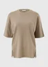 Fossil Seam Oversized T-Shirt - Small Image 1