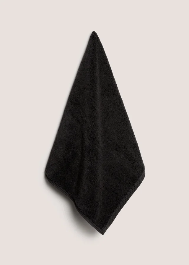 Black Hand Towel