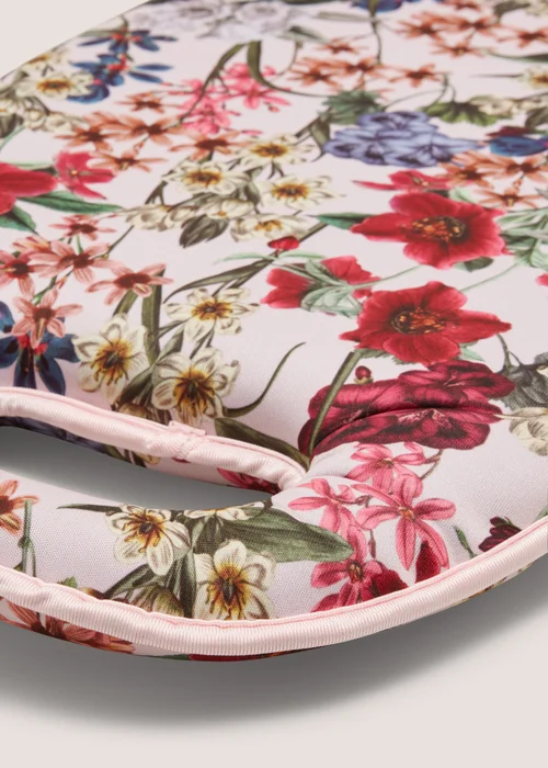 Cream Floral Garden Kneeler Image 2