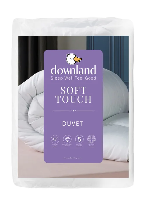 Downland Soft Touch Duvet (10.5 Tog) - Single Image 1