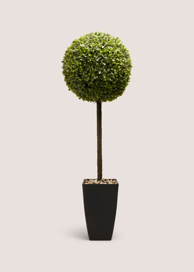 Potted Faux Topiary Tree