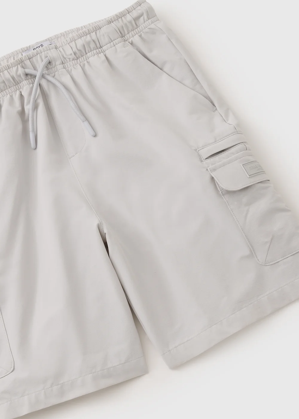 Boys Grey Tech Cargo Shorts (7-15yrs) - Age 7 Years Image 2