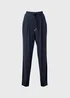 Navy Harem Trousers - Size 28 Image 3