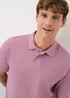 Pink Solid Polo Top - Extra small Image 2