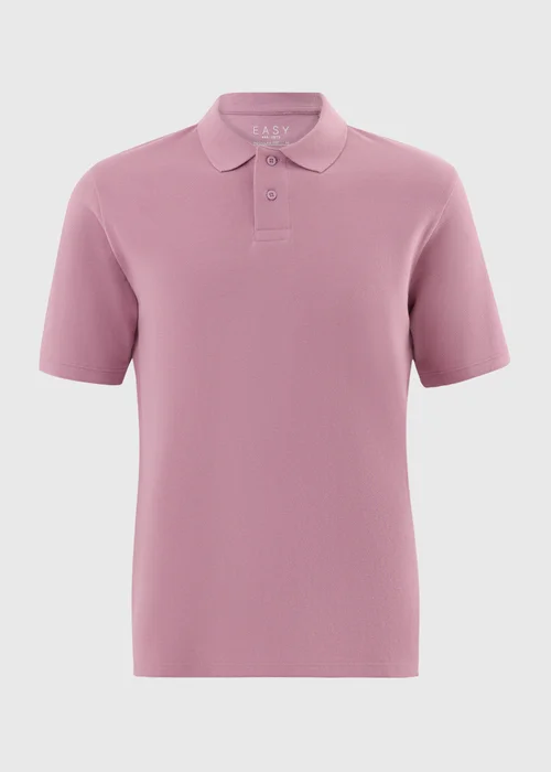 Pink Solid Polo Top - Extra small Image 3