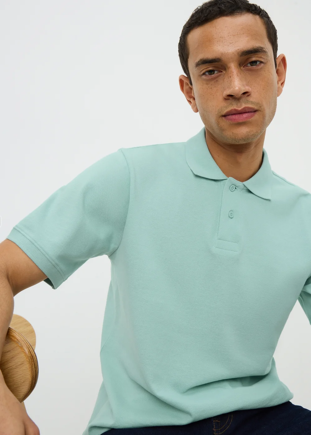 Mint Green Polo Shirt - Extra small Image 2