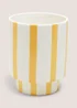 Yellow Stripe Planter Image 1