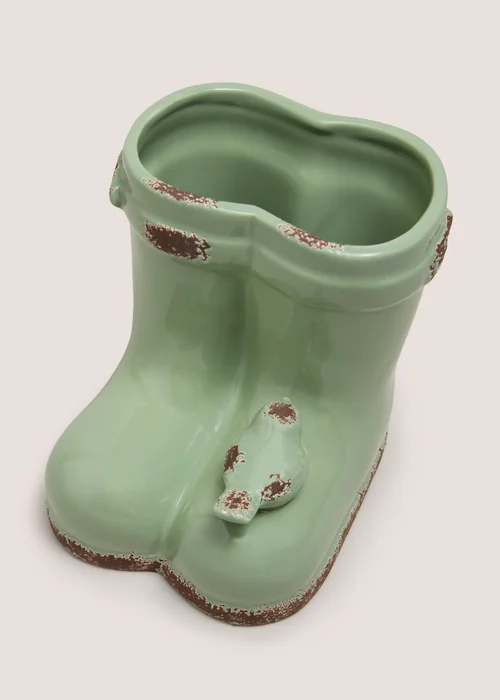 Green Welly Planter Image 2