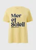 Yellow Mer et Soliel Graphic T-Shirt - Small Image 4