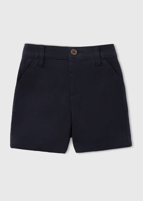 Boys Navy Chino Shorts (1-7yrs) - 1 to 1 half years Image 1