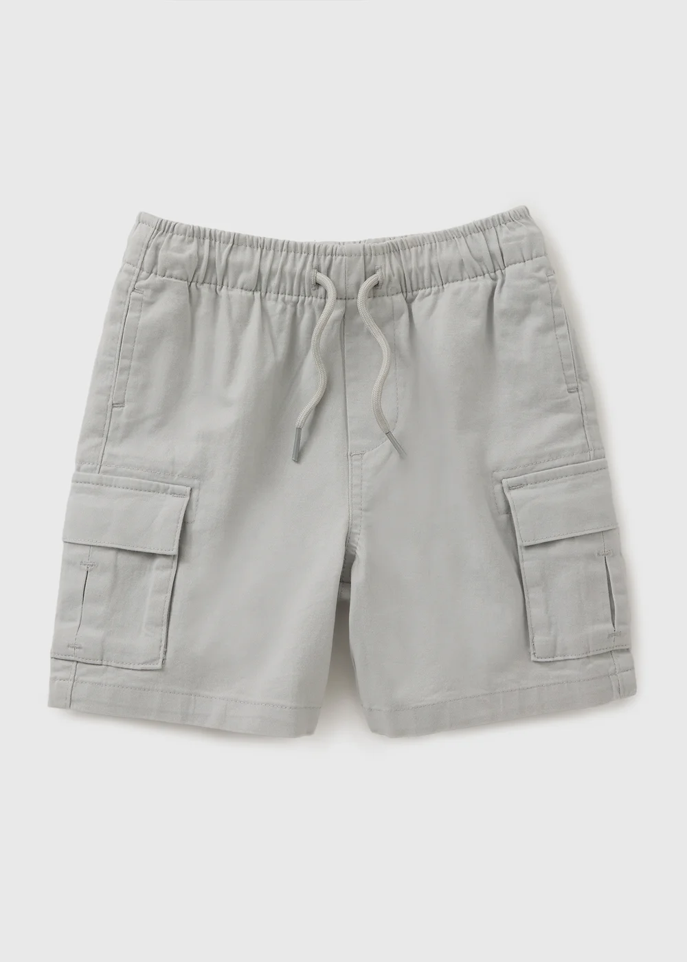 Boys Grey Woven Cargo Shorts (1-7yrs) - 1 to 1 half years Image 1