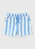 Boys Blue Stripe Shorts (1-7yrs) - 1 to 1 half years Image 1