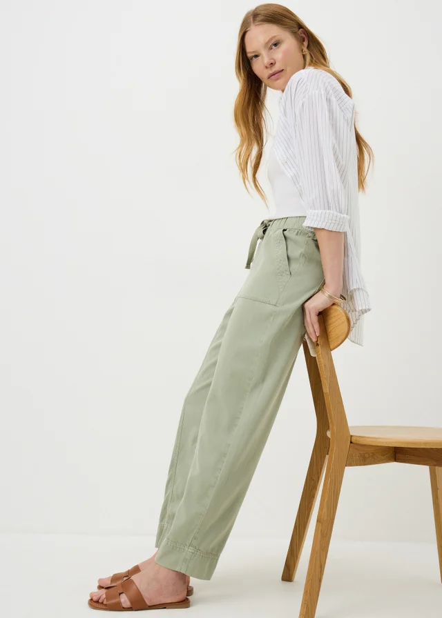 Khaki Utility Jogging Bottoms