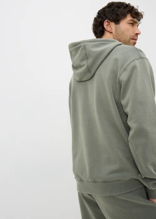 Khaki Washed Co Ord Hoodie - Small Image 3