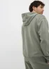 Khaki Washed Co Ord Hoodie - Small Image 3