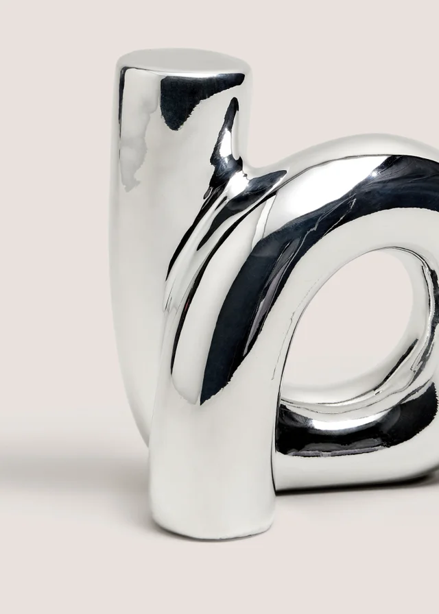 Chrome Knot Ornament