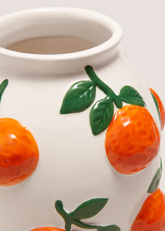 3D Orange Vase