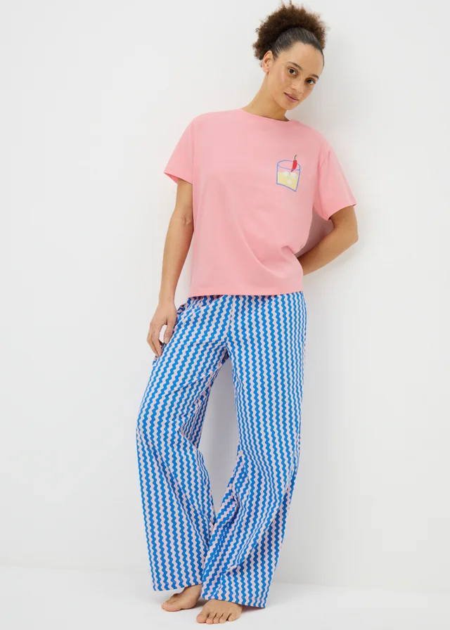 Pink Spicy Marg Pyjama Set