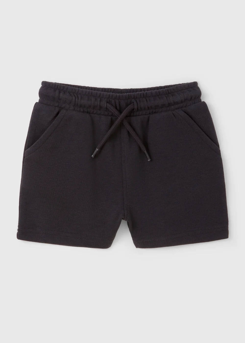 Boys Navy Jogger Shorts (1-7yrs) - 1 to 1 half years Image 1