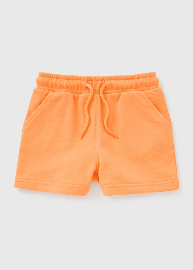 Boys Orange Shorts (1-7yrs)