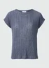Slate Textured T-Shirt - Size 8 Image 1