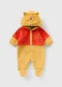 Baby Yellow Winnie The Pooh Pramsuit (Newborn-18mths) - Up to 1 Month Image 1
