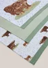 3 Pack Highland Cow Tea Towels Image 2