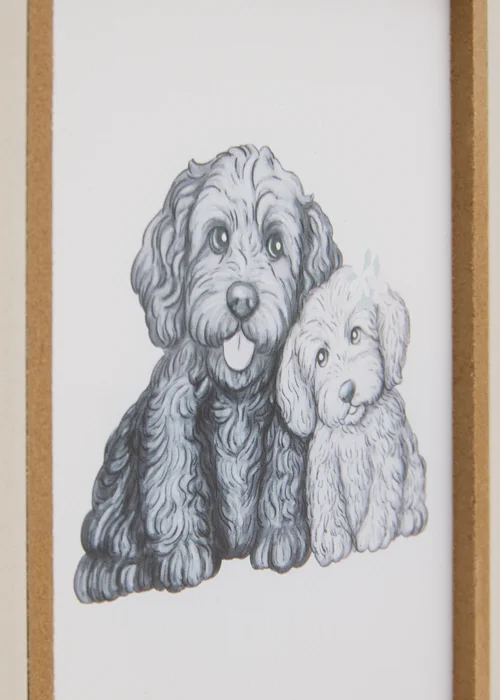 Cockapoo Beaded Wall Art Image 2