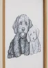 Cockapoo Beaded Wall Art Image 2