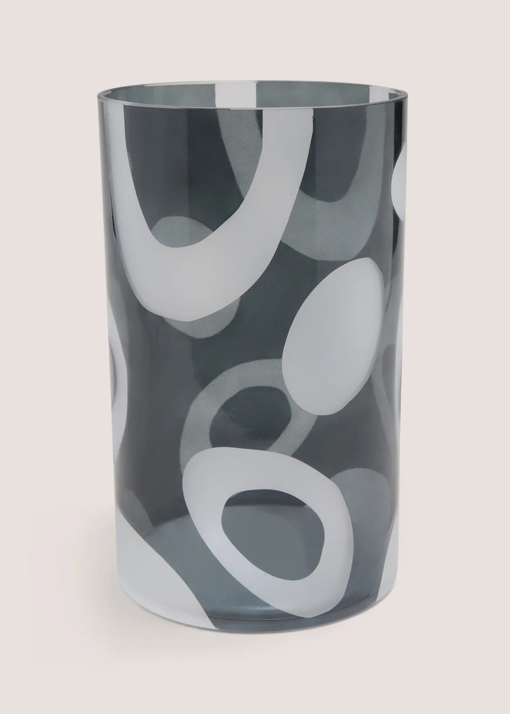 Grey Geo Large Vase Image 1