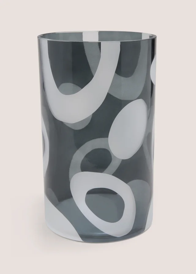 Grey Geo Large Vase