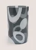 Grey Geo Large Vase Image 1