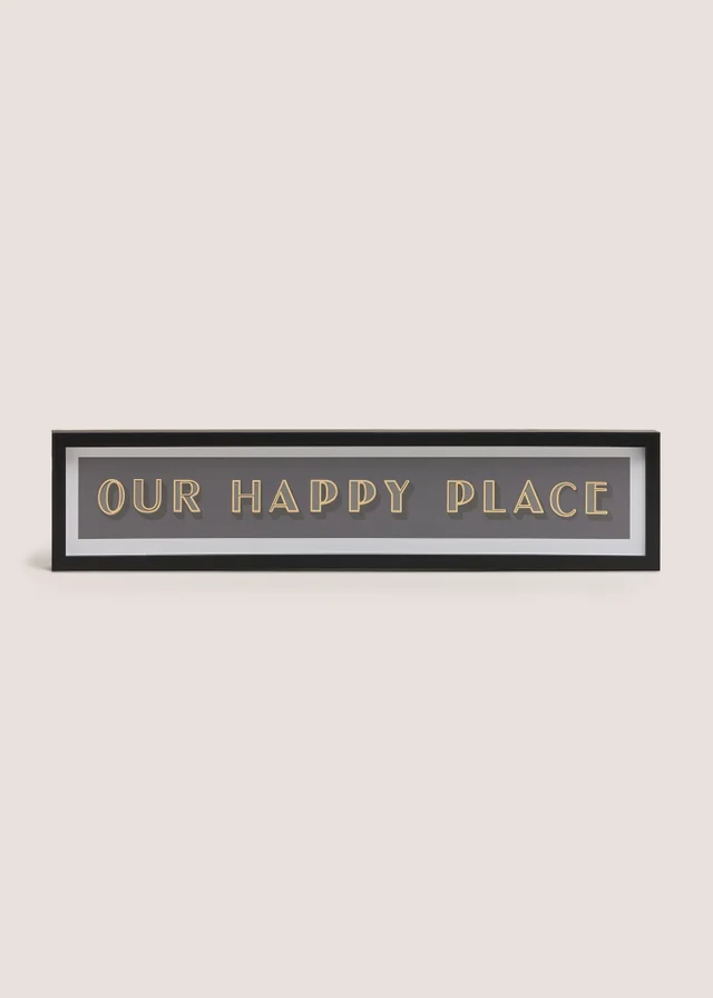 Happy Place Sign
