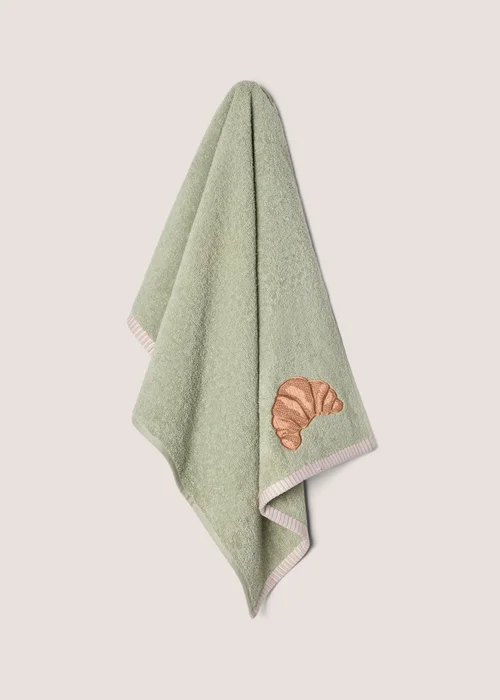 Croissant Hand Towel Image 1