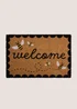 Welcome Bee Door Mat Image 1