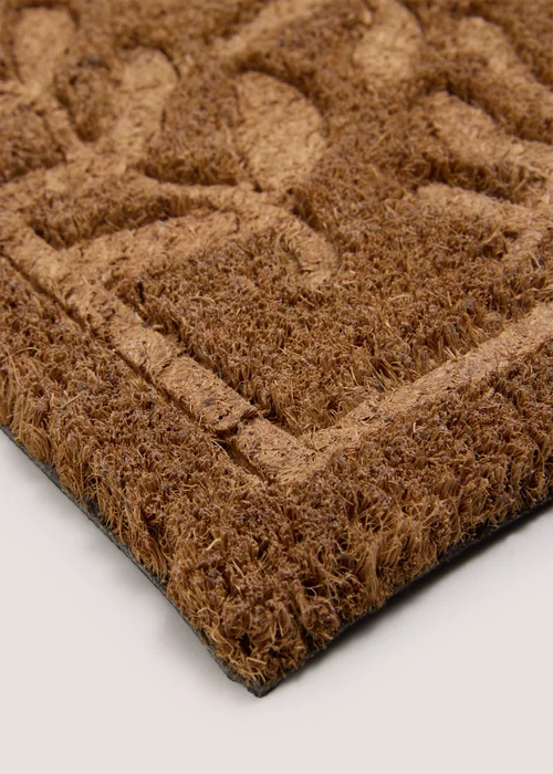 Leaf Embossed Door Mat Image 2