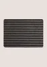 Grey Costa Stripe Small Mat Image 1