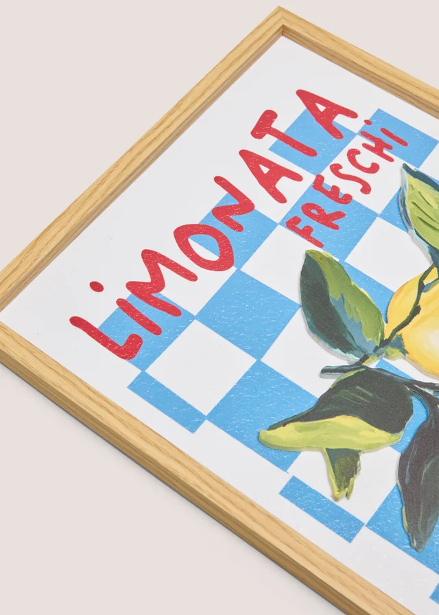 Amalfi Coast Lemon Wall Art